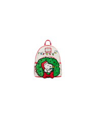 Sac à dos Loungefly - Peanuts Snoopy & Woodstock Holiday Plush Wreath