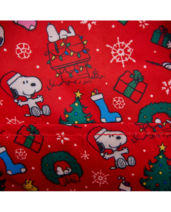 Sac à dos Loungefly - Peanuts Snoopy & Woodstock Holiday Plush Wreath
