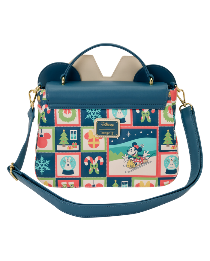 Sac à bandoulière Loungefly - Minnie Mouse Holiday