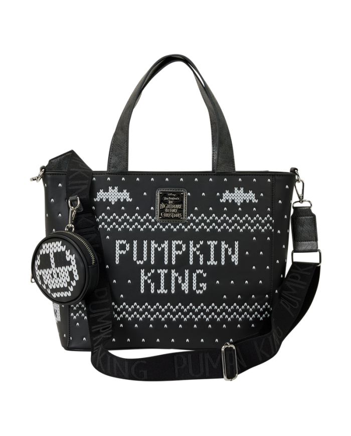 Tote Bag Loungefly - L'Etrange Noël de Mr Jack - Jack Skellington Reversible Sequins
