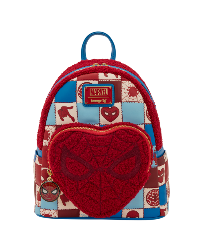 Sac à dos Loungefly - Spider-Man Sherpa Heart