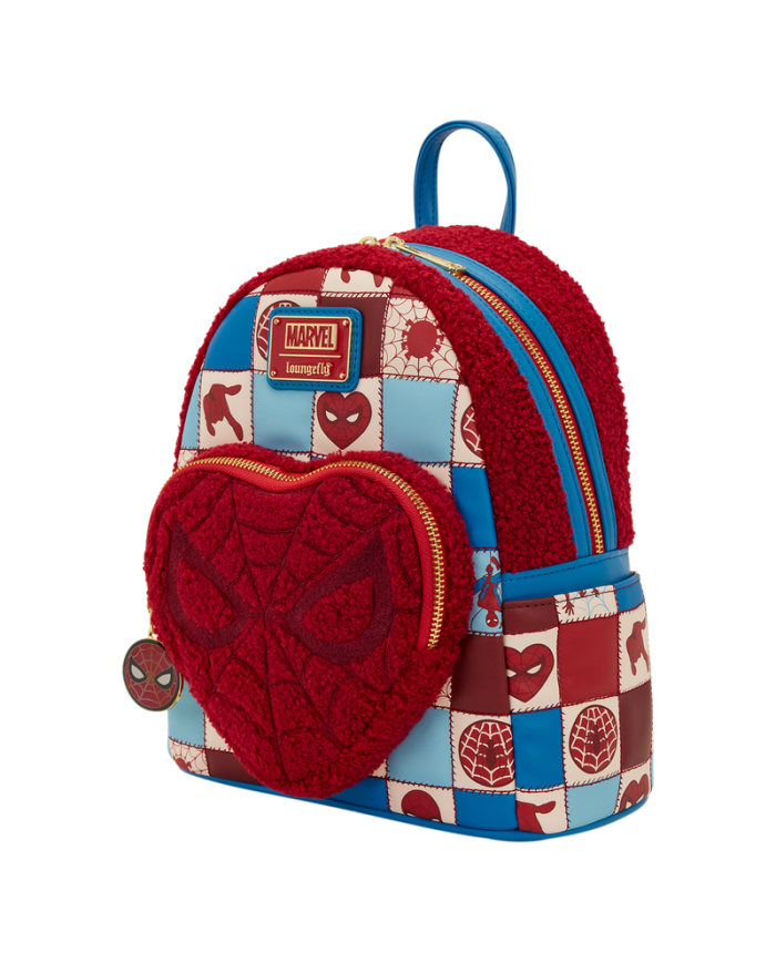 Sac à dos Loungefly - Spider-Man Sherpa Heart