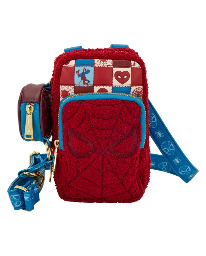 Sac à bandoulière Loungefly - Spider-Man Sherpa Cell Phone