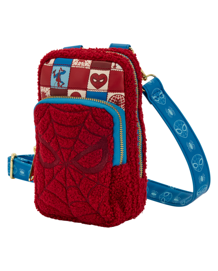 Sac à bandoulière Loungefly - Spider-Man Sherpa Cell Phone