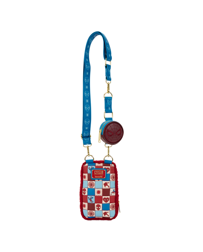Sac à bandoulière Loungefly - Spider-Man Sherpa Cell Phone