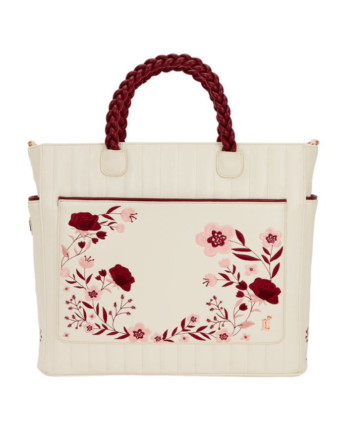 Sac convertible Loungefly - Cream & Red Floral