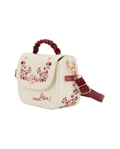 Sac à bandoulière Loungefly - Cream & Red Floral