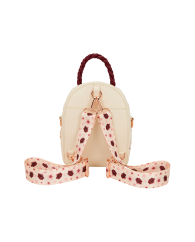 Sac à dos convertible Loungefly - Cream & Red Floral