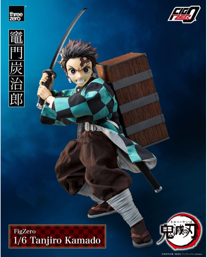 Demon Slayer: Kimetsu No Yaiba Figurine Figzero 1 / 6 Tanjiro Kamado 27 Cm