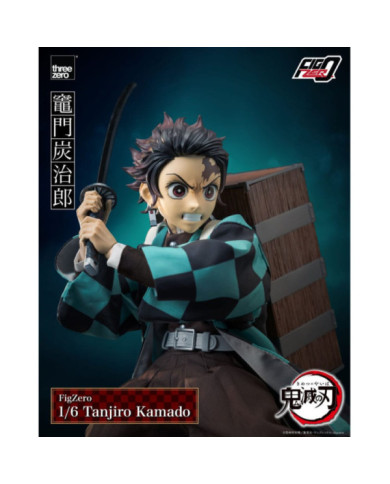 Demon Slayer: Kimetsu No Yaiba Figurine Figzero 1 / 6 Tanjiro Kamado 27 Cm