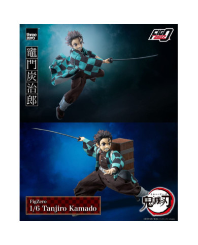 Demon Slayer: Kimetsu No Yaiba Figurine Figzero 1 / 6 Tanjiro Kamado 27 Cm