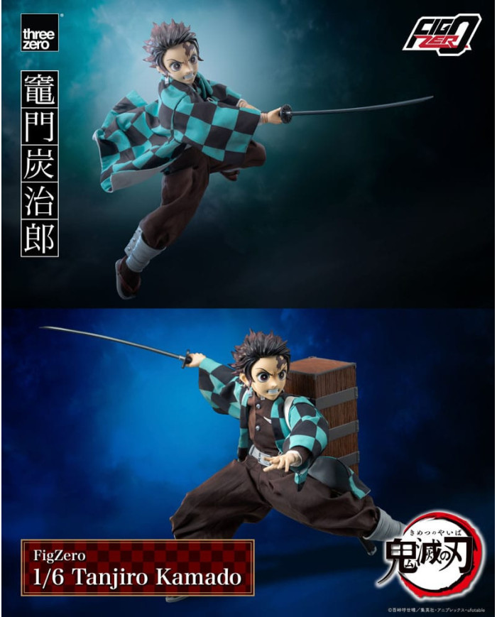 Demon Slayer: Kimetsu No Yaiba Figurine Figzero 1 / 6 Tanjiro Kamado 27 Cm