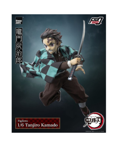 Demon Slayer: Kimetsu No Yaiba Figurine Figzero 1 / 6 Tanjiro Kamado 27 Cm