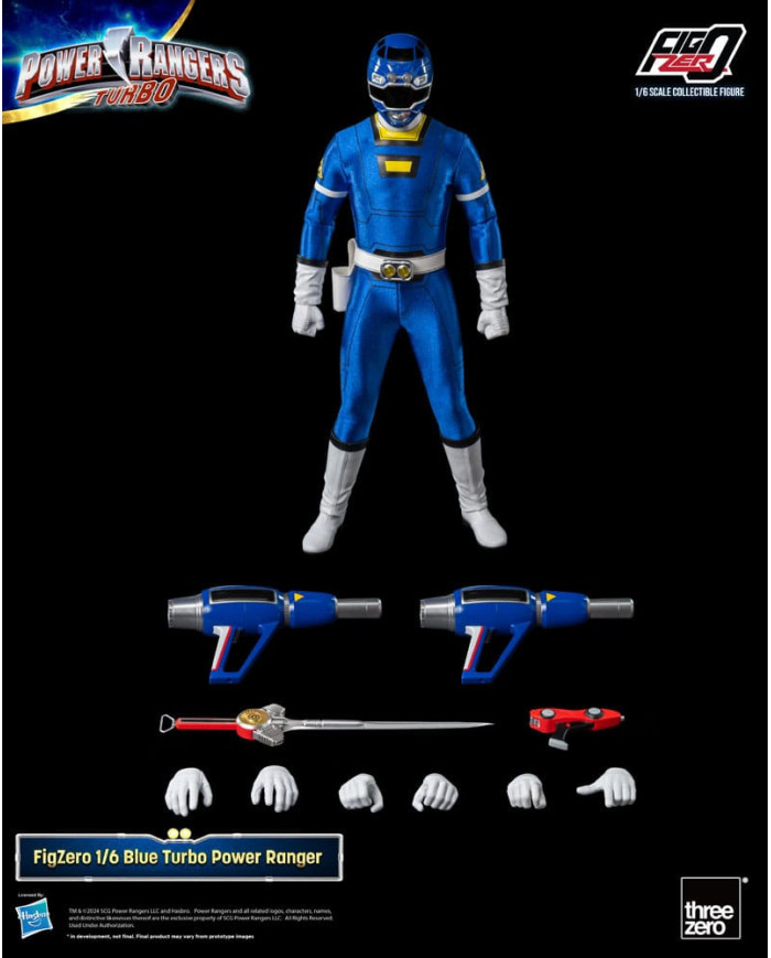 Power Rangers Turbo Figurine Figzero 1 / 6 Blue Turbo Power Ranger 30 Cm