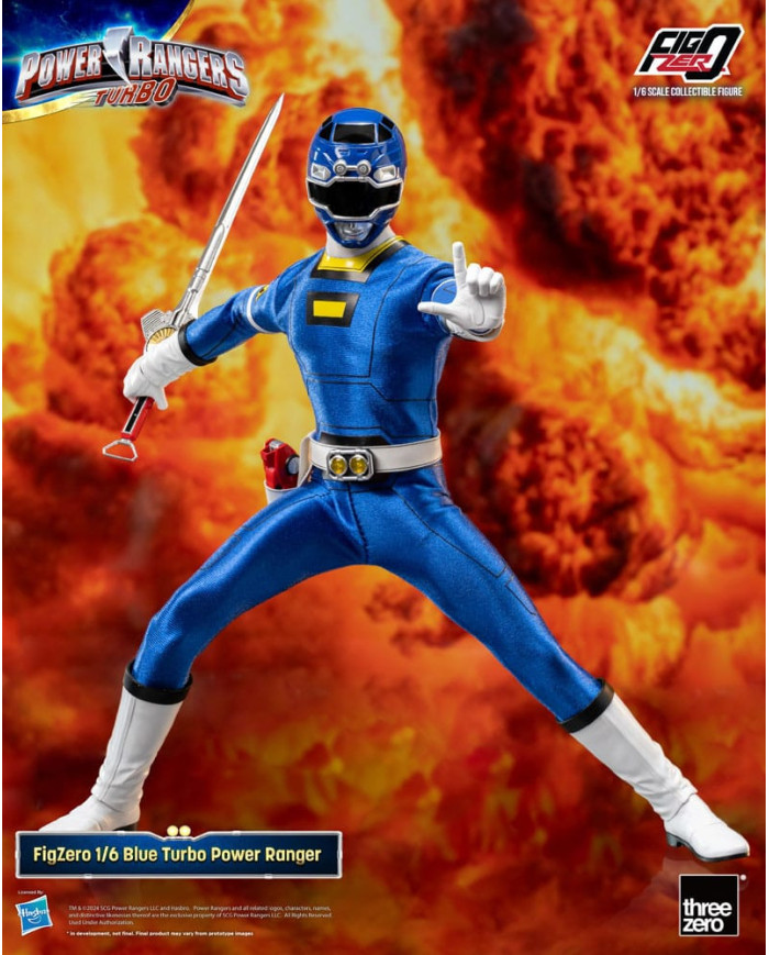Power Rangers Turbo Figurine Figzero 1 / 6 Blue Turbo Power Ranger 30 Cm