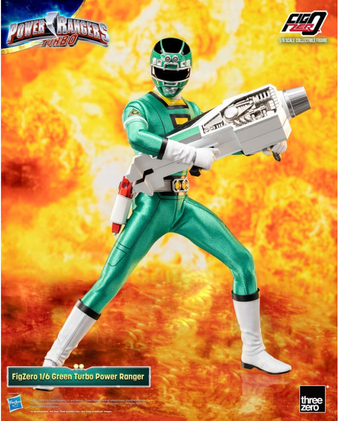 Power Rangers Turbo Figurine Figzero 1 / 6 Green Turbo Power Ranger 30 Cm