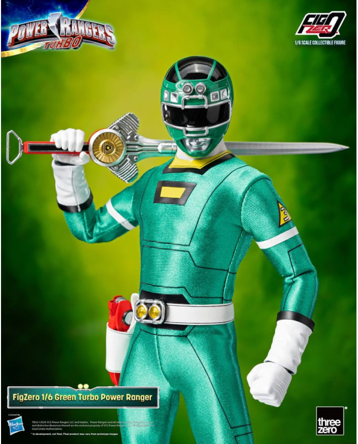 Power Rangers Turbo Figurine Figzero 1 / 6 Green Turbo Power Ranger 30 Cm
