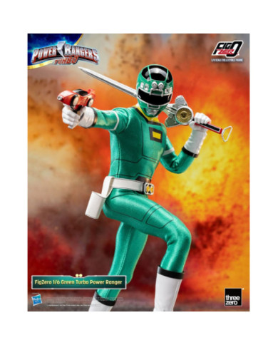 Power Rangers Turbo Figurine Figzero 1 / 6 Green Turbo Power Ranger 30 Cm