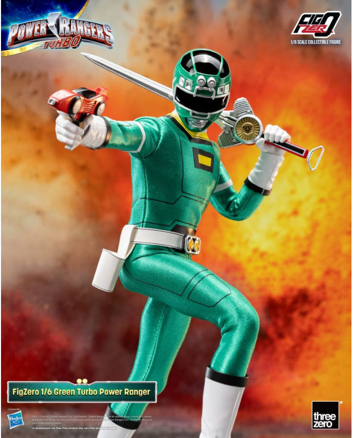 Power Rangers Turbo Figurine Figzero 1 / 6 Green Turbo Power Ranger 30 Cm