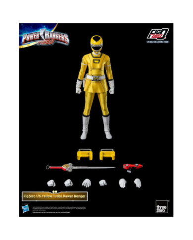 Power Rangers Turbo Figurine Figzero 1 / 6 Yellow Turbo Power Ranger 30 Cm