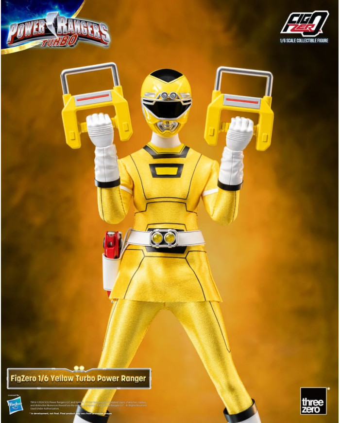 Power Rangers Turbo Figurine Figzero 1 / 6 Yellow Turbo Power Ranger 30 Cm