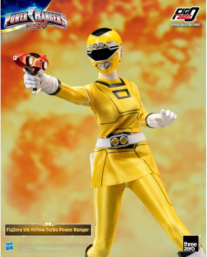 Power Rangers Turbo Figurine Figzero 1 / 6 Yellow Turbo Power Ranger 30 Cm