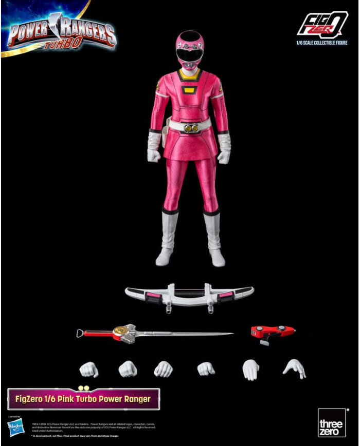 Power Rangers Turbo Figurine Figzero 1 / 6 Pink Turbo Power Ranger 30 Cm