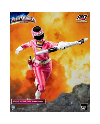 Power Rangers Turbo Figurine Figzero 1 / 6 Pink Turbo Power Ranger 30 Cm