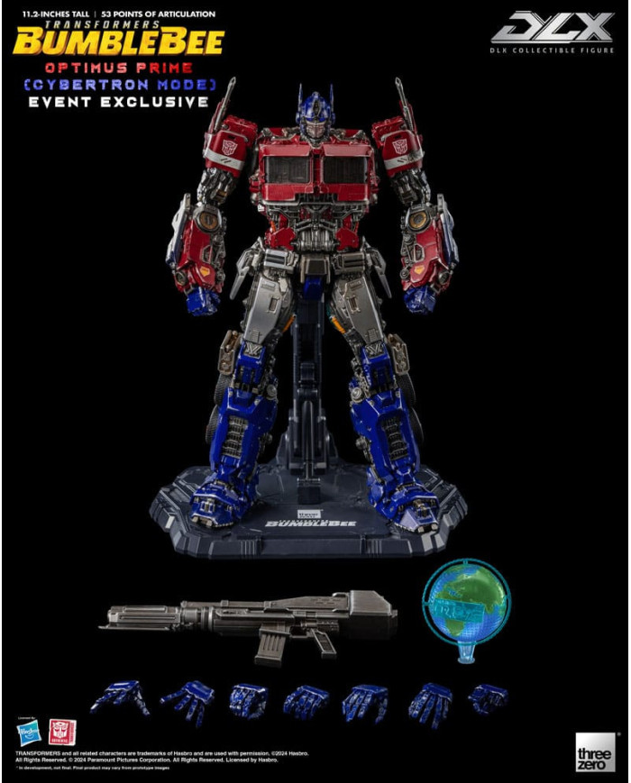Transformers: Bumblebee Figurine 1 / 6 DLX Optimus Prime Cybertron Mode 28 Cm *heo Exclusive*