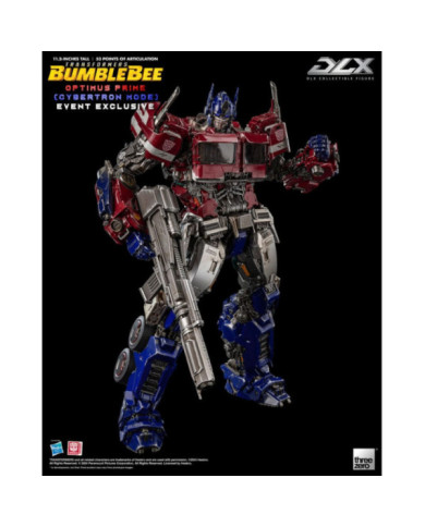 Transformers: Bumblebee Figurine 1 / 6 DLX Optimus Prime Cybertron Mode 28 Cm *heo Exclusive*