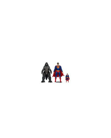 Dc Justice League Monsterverse Dc Multiverse Pack de 2 Figurines Superman Vs. Godzilla 30 Cm