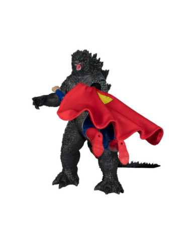 Dc Justice League Monsterverse Dc Multiverse Pack de 2 Figurines Superman Vs. Godzilla 30 Cm