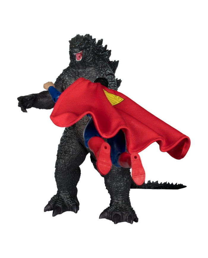 Dc Justice League Monsterverse Dc Multiverse Pack de 2 Figurines Superman Vs. Godzilla 30 Cm