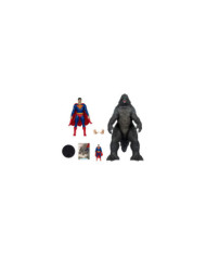 Dc Justice League Monsterverse Dc Multiverse Pack de 2 Figurines Superman Vs. Godzilla 30 Cm