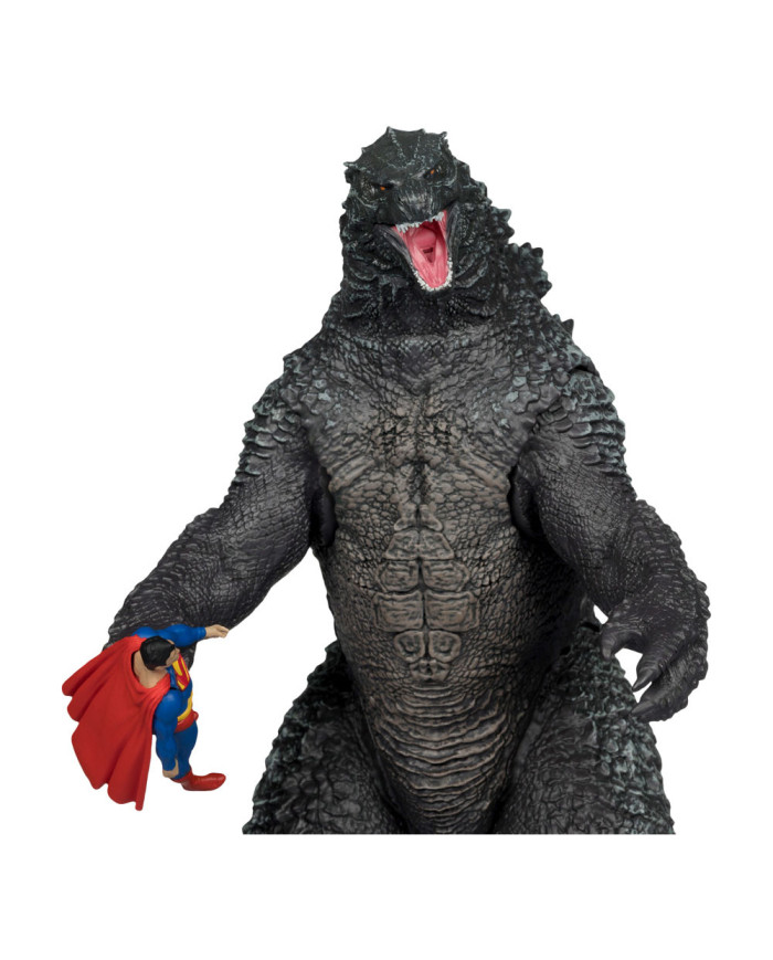 Dc Justice League Monsterverse Dc Multiverse Pack de 2 Figurines Superman Vs. Godzilla 30 Cm