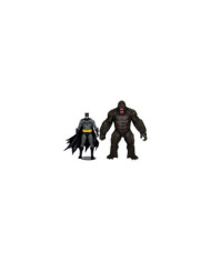 Dc Justice League Monsterverse Dc Multiverse Pack de 2 Figurines Batman & Kong 29 Cm