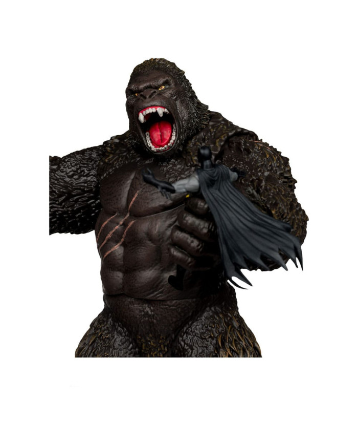 Dc Justice League Monsterverse Dc Multiverse Pack de 2 Figurines Batman & Kong 29 Cm