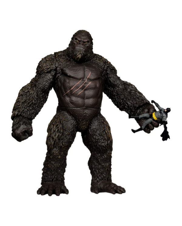 Dc Justice League Monsterverse Dc Multiverse Pack de 2 Figurines Batman & Kong 29 Cm