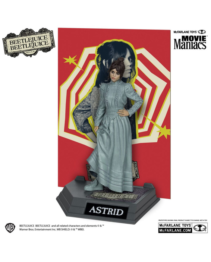 Beetlejuice Assortiment Statuettes PVC Movie Maniacs (6)