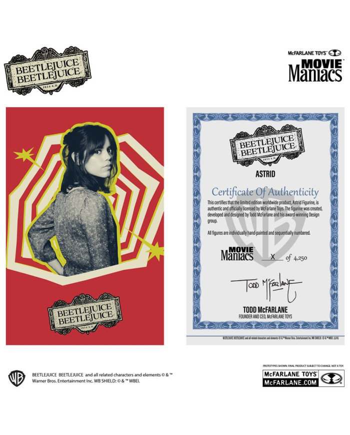 Beetlejuice Assortiment Statuettes PVC Movie Maniacs (6)