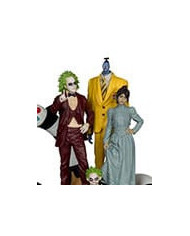 Beetlejuice Beetlejuice Pack 4 Statuettes PVC Movie Maniacs 15 Cm
