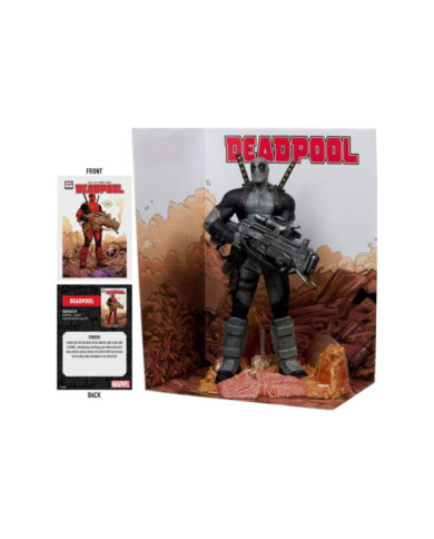 Marvel Collection Statuette PVC 1 / 6 Deadpool (Deadpool n1)(grey Suit Chase) 27 Cm