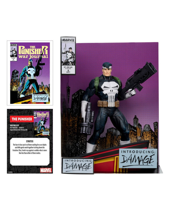 Marvel Collection Statuette PVC 1 / 6 The Punisher (The Punisher War Journal n8) 26 Cm