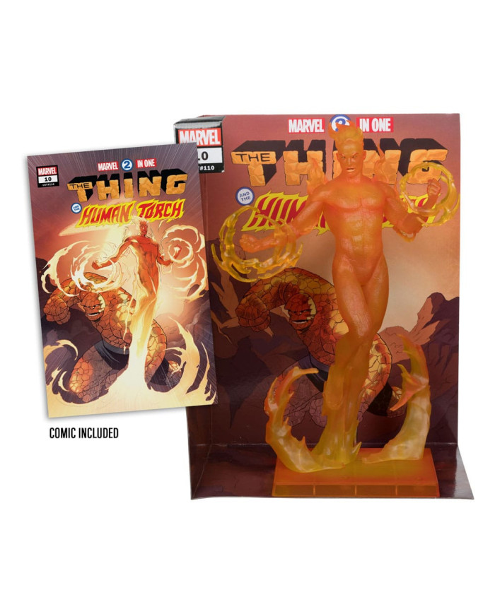 Marvel Collection Statuette PVC 1 / 6 Human Torch (Marvel 2 In 1 n10) 29 Cm