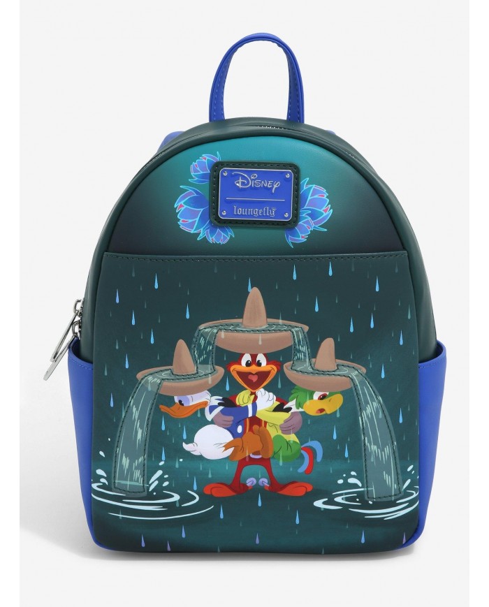 Sac à dos Loungefly - Les Trois Caballeros Rain Exclu
