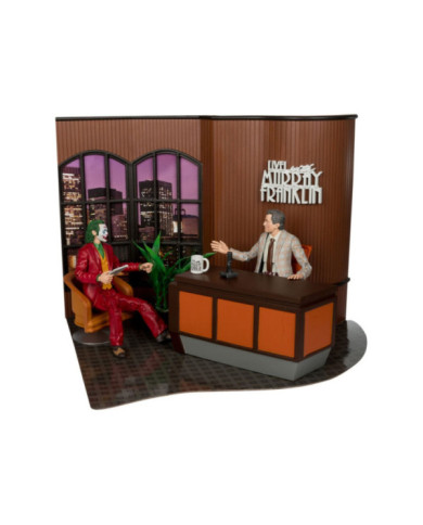 Joker Dc Multiverse (Joker Movie) Figurine Deluxe Colllector The Joker (Live With Murray Franklin) Limited Edition 18 Cm