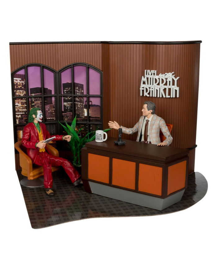 Joker Dc Multiverse (Joker Movie) Figurine Deluxe Colllector The Joker (Live With Murray Franklin) Limited Edition 18 Cm