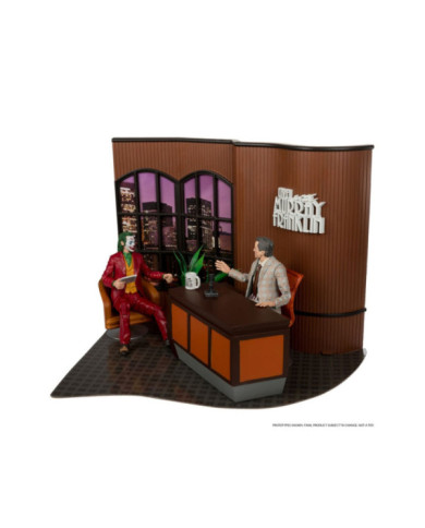 Joker Dc Multiverse (Joker Movie) Figurine Deluxe Colllector The Joker (Live With Murray Franklin) Limited Edition 18 Cm
