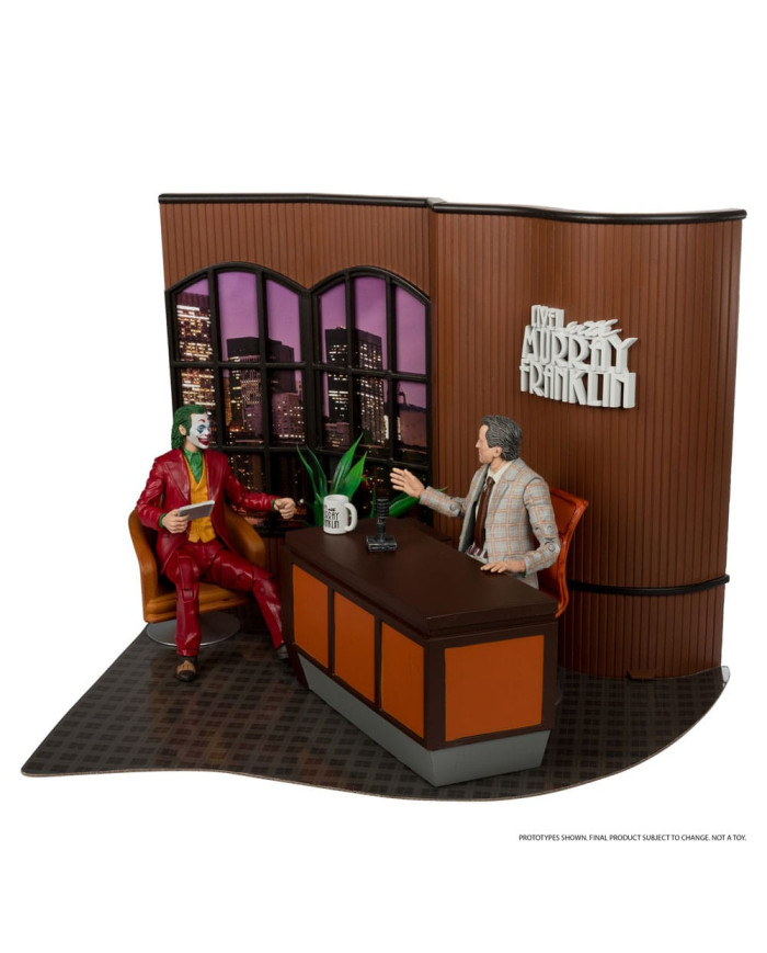 Joker Dc Multiverse (Joker Movie) Figurine Deluxe Colllector The Joker (Live With Murray Franklin) Limited Edition 18 Cm