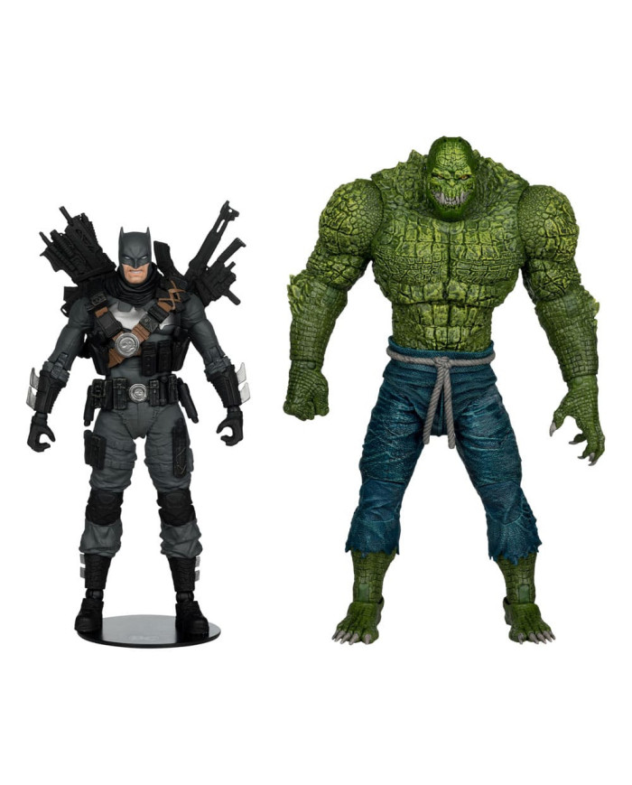 Dc Multiverse Mcfarlane Collector Edition Pack 2 Figurines n03 Batman Vs. Killer Croc 18 Cm
